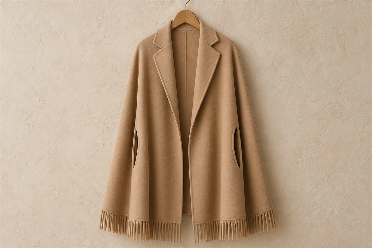 Edition Cape Oversize en Pure Laine
