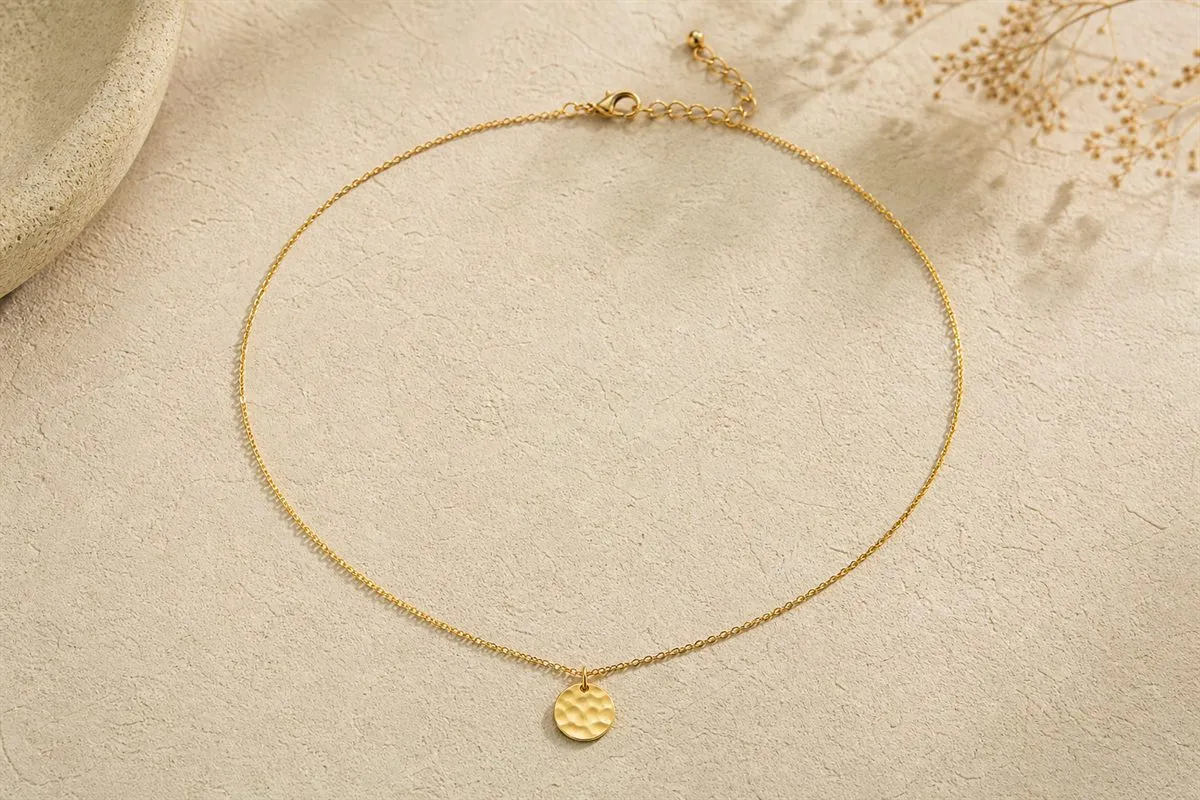 Collier Chaîne Fine Plaqué Or — Serie 20