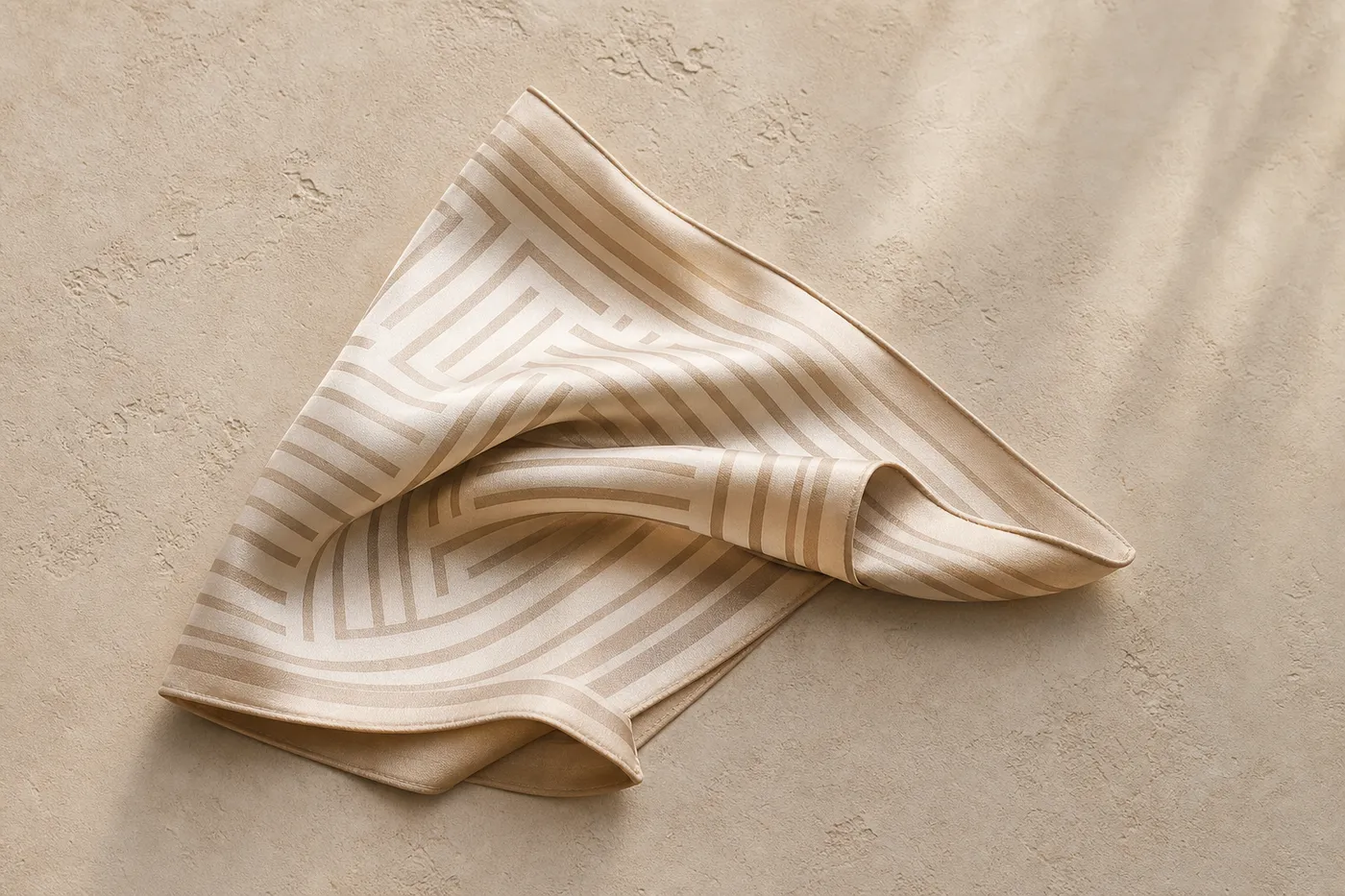 Edition Mini Foulard Carré Soie Touch — Essentiel