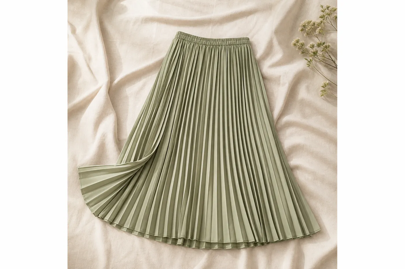 Jupe Plissée Midi — Serie 23