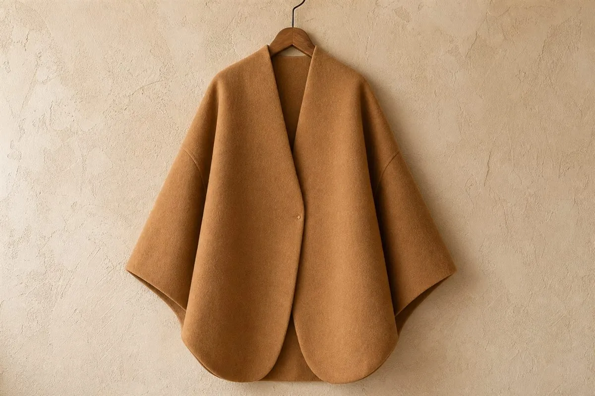 Collection Manteau Cocoon en Cachemire Mélangé — Essentiel