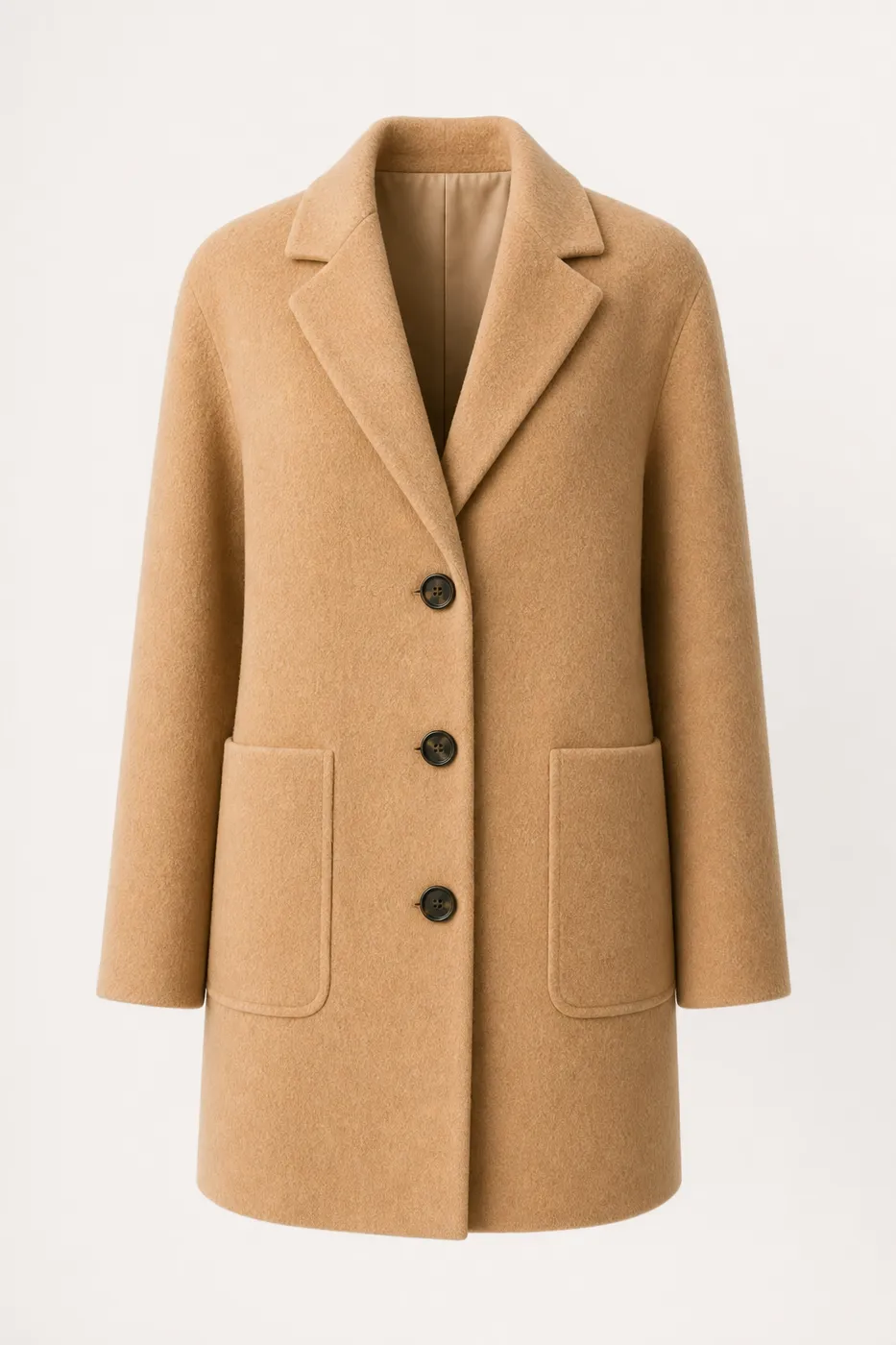Manteau Court en Laine et Cachemire N°02
